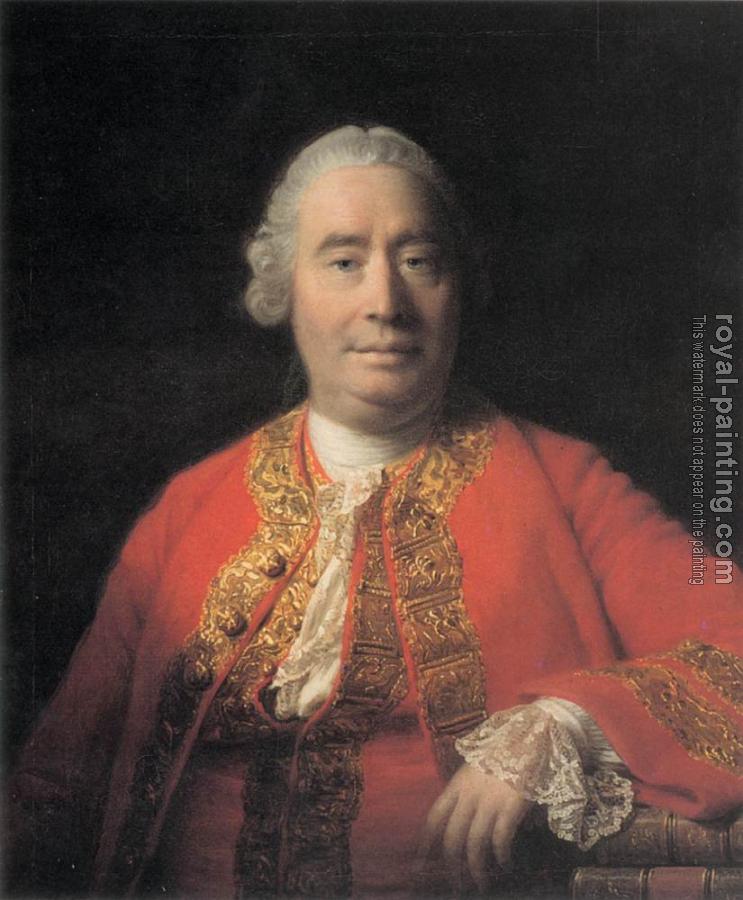 Allan Ramsay : Portrait of David Hume